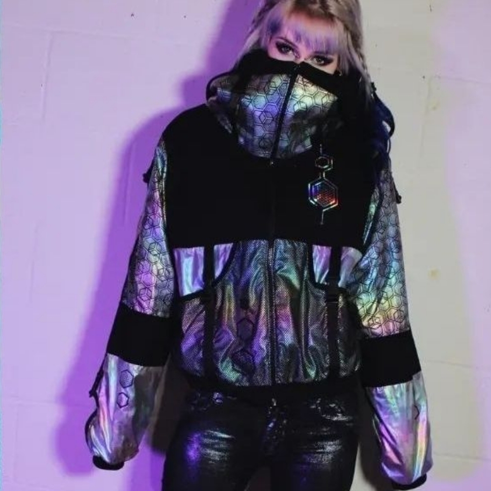 Carolinski Cyberpunk Vaporwave Jacket